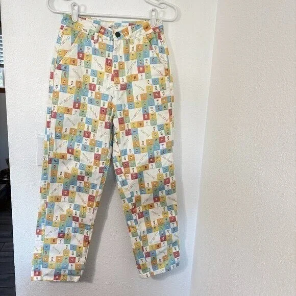 Cools Club California Pants Cocktail Hour High Waisted Straight Leg Jeans Size 6 - Picture 2 of 9